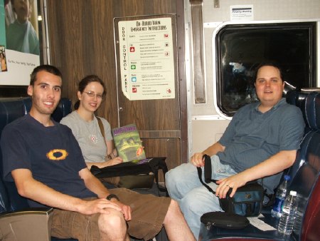 on train