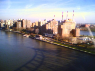 View from the Roosevelt Island Tram