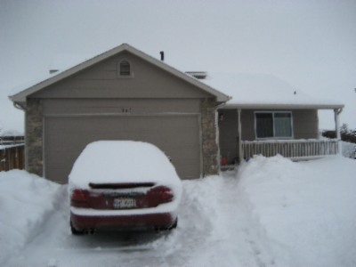 Snow Covered House